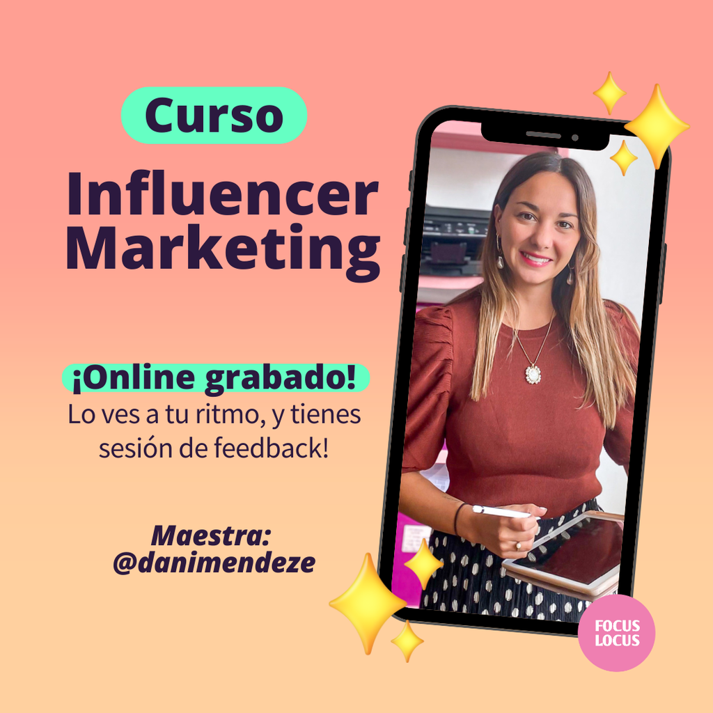 Curso Influencer Marketing.